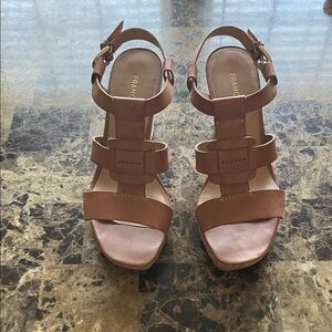 Franco Sarto Women's Brown Strappy Sandals